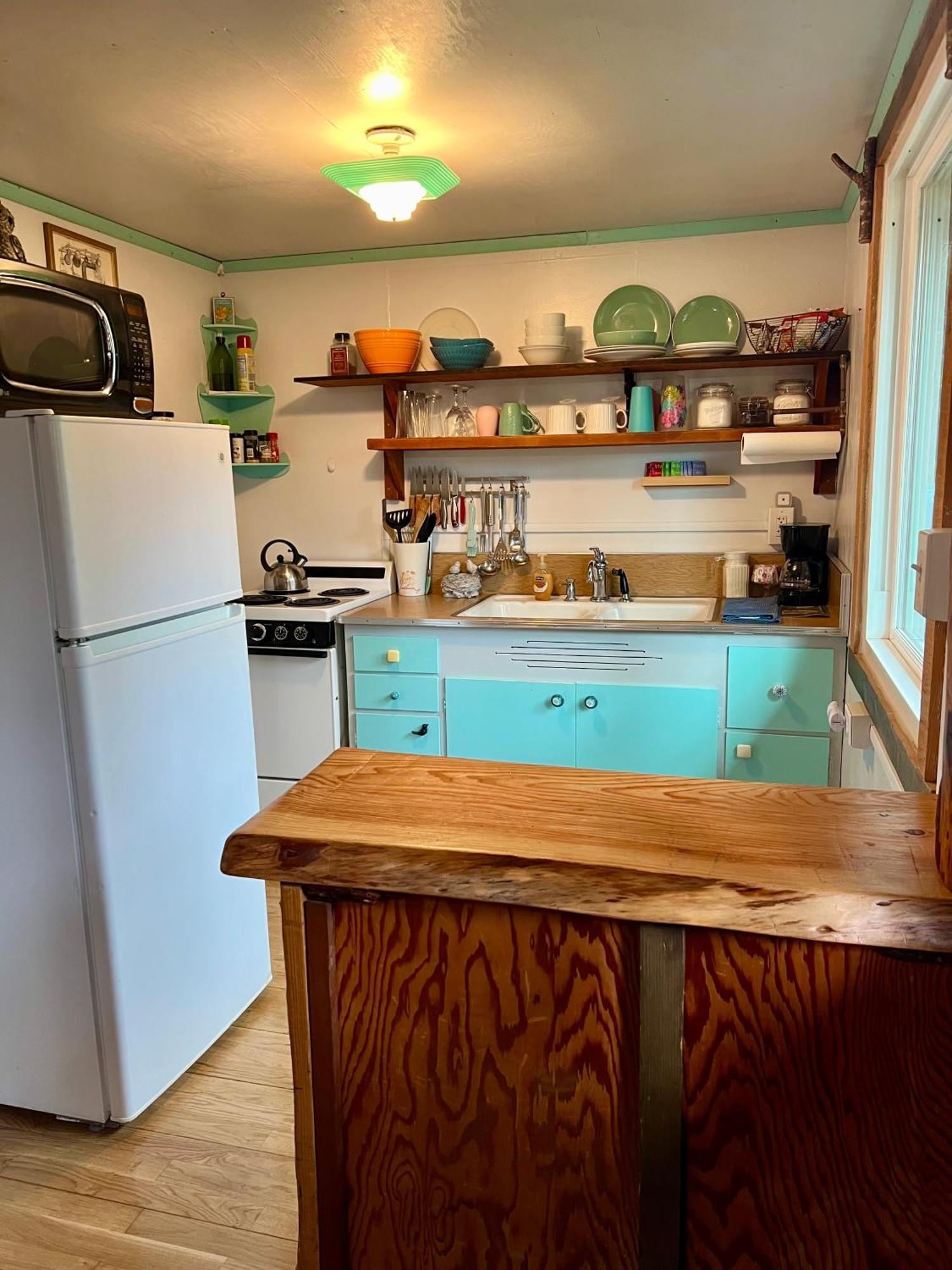 Mt Rainier Little Green Cabin On Big Creek! Ashford Esterno foto