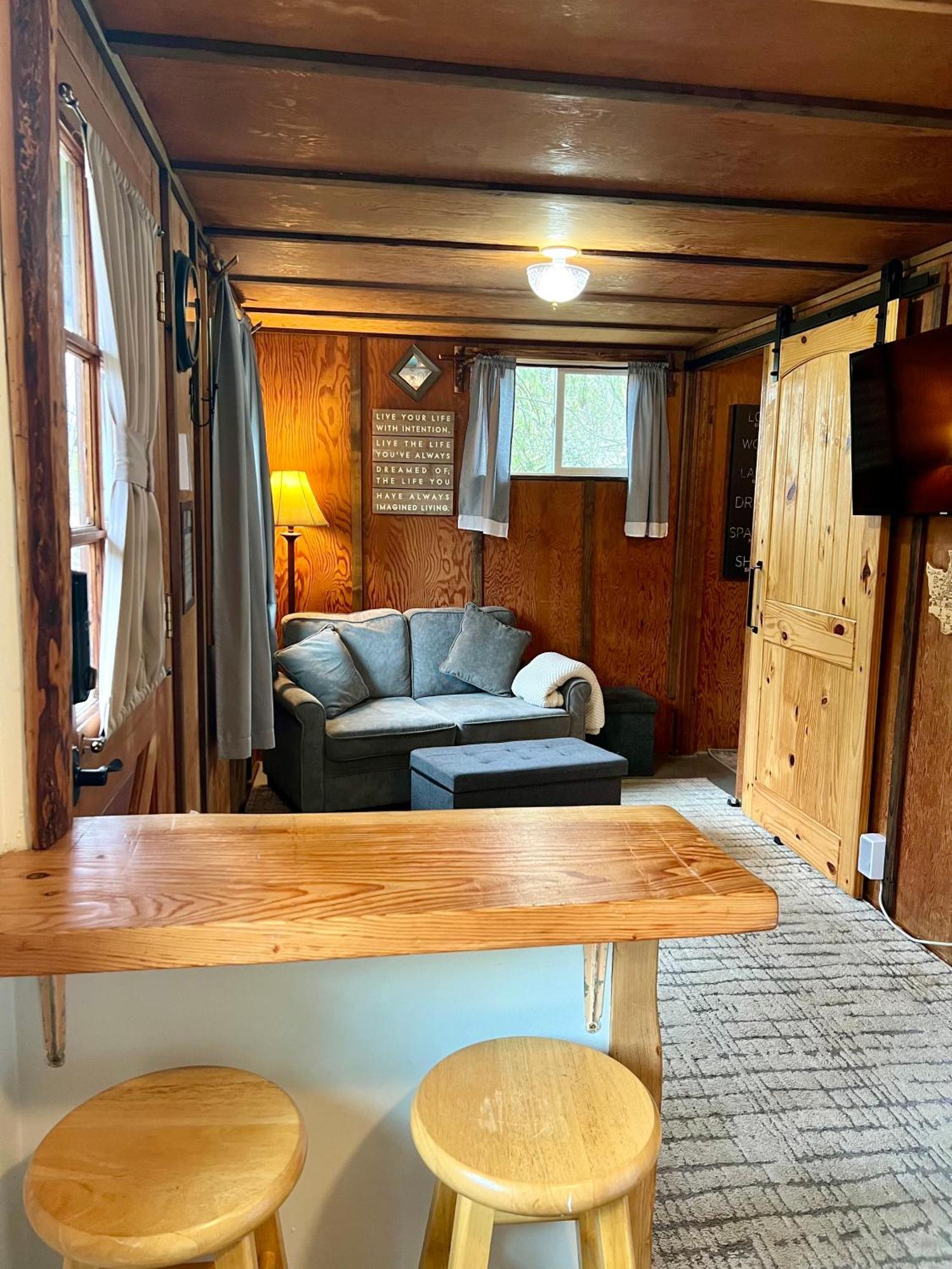 Mt Rainier Little Green Cabin On Big Creek! Ashford Esterno foto